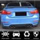 Дифузор заднього бампера V5 (для F82/F83, Карбон) для BMW 4 серія F32/F33/F36 2012-2020 рр - зображення 4