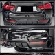 Диффузор заднего бампера V2 (для M-Sport, Карбон) для BMW 4 серия F32/F33/F36 2012-2020 гг - изображение 2