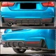 Диффузор заднего бампера V2 (для M-Sport, Карбон) для BMW 4 серия F32/F33/F36 2012-2020 гг - изображение 3