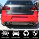 Диффузор заднего бампера V2 для GTI HB 2010-2013, Карбон для Volkswagen Golf 6 - изображение 2