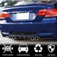 Дифузор заднього бампера Hamann-Style (для M3, Карбон) для BMW 3 серія E92/E93 2006-2013 рр - зображення 2