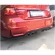 Дифузор заднього бампера V3 (для F80, Карбон) для BMW 3 серія F30/F31 2012-2019 рр - зображення 4