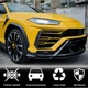 Накладки Flap на Передний Бампер (Dry Carbon) для Lamborghini Urus 2018- гг - изображение 3