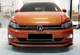 Передний лип DPT V-2 (Черный Глянец) для Volkswagen Polo 2017- гг - изображение 2