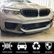 Передний лип-спойлер V5 для M5 F90 2017-2020 Карбон для BMW 5 серия G30/G31 - изображение 3