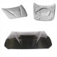 Капот V1 (Карбон) для BMW 2 серия F22/F23 2014-2021 гг - изображение 2