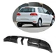 Дифузор заднього бампера V2 (для Base HB 2010-2013, Карбон) для Volkswagen Golf 6 рр - зображення 1