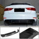 Диффузор заднего бампера V2 (для Base Sedan 2012-2016, Карбон) для Ауди A3 - изображение 1