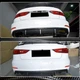 Диффузор заднего бампера V2 (для Base Sedan 2012-2016, Карбон) для Ауди A3 - изображение 3