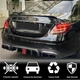 Дифузор заднього бампера з насадками V2 (для AMG/AMG-Line 2016-2019, Карбон) для Mercedes E-class W213 рр - зображення 3