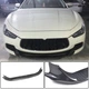 Передний лип-спойлер V2 для бампера Base/S/S Q4 2013-2017 Карбон для Maserati Ghibli - изображение 1