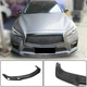 Передний Лип-спойлер V1 для Q50 Sport 2014-2017 Карбон для Infiniti Q50/Q60 - изображение 1