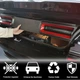 Накладка на крышку багажника (2015-2023, Карбон) для Dodge Challenger - изображение 2