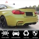 Диффузор заднего бампера V8 (для F82/F83, Карбон) для BMW 4 серия F32/F33/F36 2012-2020 гг - изображение 3