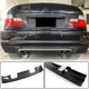 Дифузор заднього бампера V1 (для M3, Карбон) для BMW 3 серія E46 1998-2006 рр - зображення 1