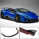 Накладка на передний бампер Lip V2 (Карбон) для Lamborghini Huracan 2014- гг - изображение 1