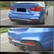 Диффузор заднего бампера V3 (для M-Sport, Карбон) для BMW 3 серия F34 2013–2020 гг - изображение 3