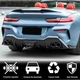 Дифузор заднього бампера V1 (для G14/G15 M-Sport, Карбон) для BMW 8 cерія G14/G15/G16 2018- рр - зображення 2