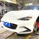Накладки на передній бампер (2022-2026, Карбон) для Mazda MX-5 2014- рр - зображення 2