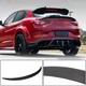 Нижний спойлер V3 (2017-2023, Сухой карбон) для Alfa Romeo Stelvio 2016- гг - изображение 1