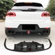 Диффузор заднего бампера V2 (2014-2021, Карбон) для Porsche Macan - изображение 1