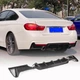 Дифузор заднього бампера V4 (для M-Sport, Карбон) для BMW 4 серія F32/F33/F36 2012-2020 рр - зображення 2
