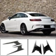 Накладки на задні крила (для AMG-Line 2017-2019, Карбон) для Mercedes E-class coupe C238 рр - зображення 1