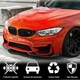 Передняя губа бампера Flap V1 (для F80, Карбон) для BMW 3 серия F30/F31 2012-2019 гг - изображение 2