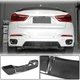 Дифузор заднього бампера V2 (для M-Sport, Карбон) для BMW X6 F16 2014-2019 рр - зображення 1