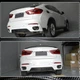 Дифузор заднього бампера V2 (для M-Sport, Карбон) для BMW X6 F16 2014-2019 рр - зображення 3