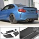 Дифузор заднього бампера V3 (для F87 M2/M2С, Карбон) для BMW 2 серія F22/F23 2014-2021 рр - зображення 1