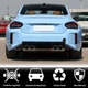 Спойлер V6 (Черный Глянец) для BMW 2 серия G42 2021- гг - изображение 5