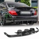 Диффузор заднего бампера V1 для AMG SD 2008-2011, Карбон для Mercedes C-class W204 - изображение 1