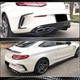 Диффузор заднего бампера V2 (для Купе/Кабриолет C63 AMG 2015-2019, Карбон) для Mercedes C-class W205 - изображение 3