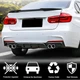 Дифузор заднього бампера V4 (для F30 M-Sport, Карбон) для BMW 3 серія F30/F31 2012-2019 рр - зображення 3