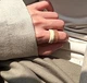 Кольца женские комплект 5 единиц jeweston коричнево-бежевые цвета - изображение 4