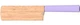Ніж кухонний Butterfork Nakiri AR-RPM9 ABS Mist Violet - зображення 2