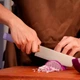 Ніж кухонний Butterfork Nakiri AR-RPM9 ABS Mist Violet - зображення 5