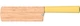Ніж кухонний Butterfork Nakiri AR-RPM9 ABS Yellow - зображення 2