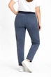 Штаны женские прямые Ласточка 1191-3 5XL-6XL синие - изображение 2