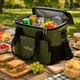 Термосумка Tribe Cooler 25 л Green сумка-холодильник для їжі та напоїв T-IF-0011-green - зображення 8