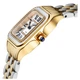 Женские швейцарские часы GV2 Gevril Milan 12113B Swiss Quartz Diamond наручный - изображение 3