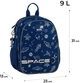 Рюкзак дошкольный Kite Kids In Space 31x23x13 см 9 л Синий (K26-2735XS) - изображение 4