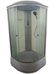 Бокс душевой с гидромассажом Mixxus STRONG SBH01-90x90x215-FB SATIN с высоким поддоном (MI6888) - изображение 4