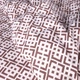 Простынь MirSon Полуторная 150х220 см 17-0949 Abstract Brown Бязь (2200013165149) - изображение 5