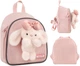 Рюкзак дошкільний Kite Kids Pink Bunny 22x20x9 см 3.25 л Рожевий (K26-538XXS) - зображення 1