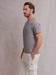 Футболка хлопковая длинная мужская U.S. Polo Assn 11A531-2U00A(Campus Heather Gray) L Серая (786660172003) - изображение 3
