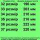 Кроссовки 4697 для девочек чёрные. Размер 32 - изображение 2