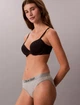 Трусики жіночі бавовняні Calvin Klein Maximum Бікіні QD5332-6H3 L Світло-сірі - изображение 5