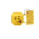 Kubek ceramiczny LEGO Silly Boy 255 ml Żółty (5711938247713) - obraz 2